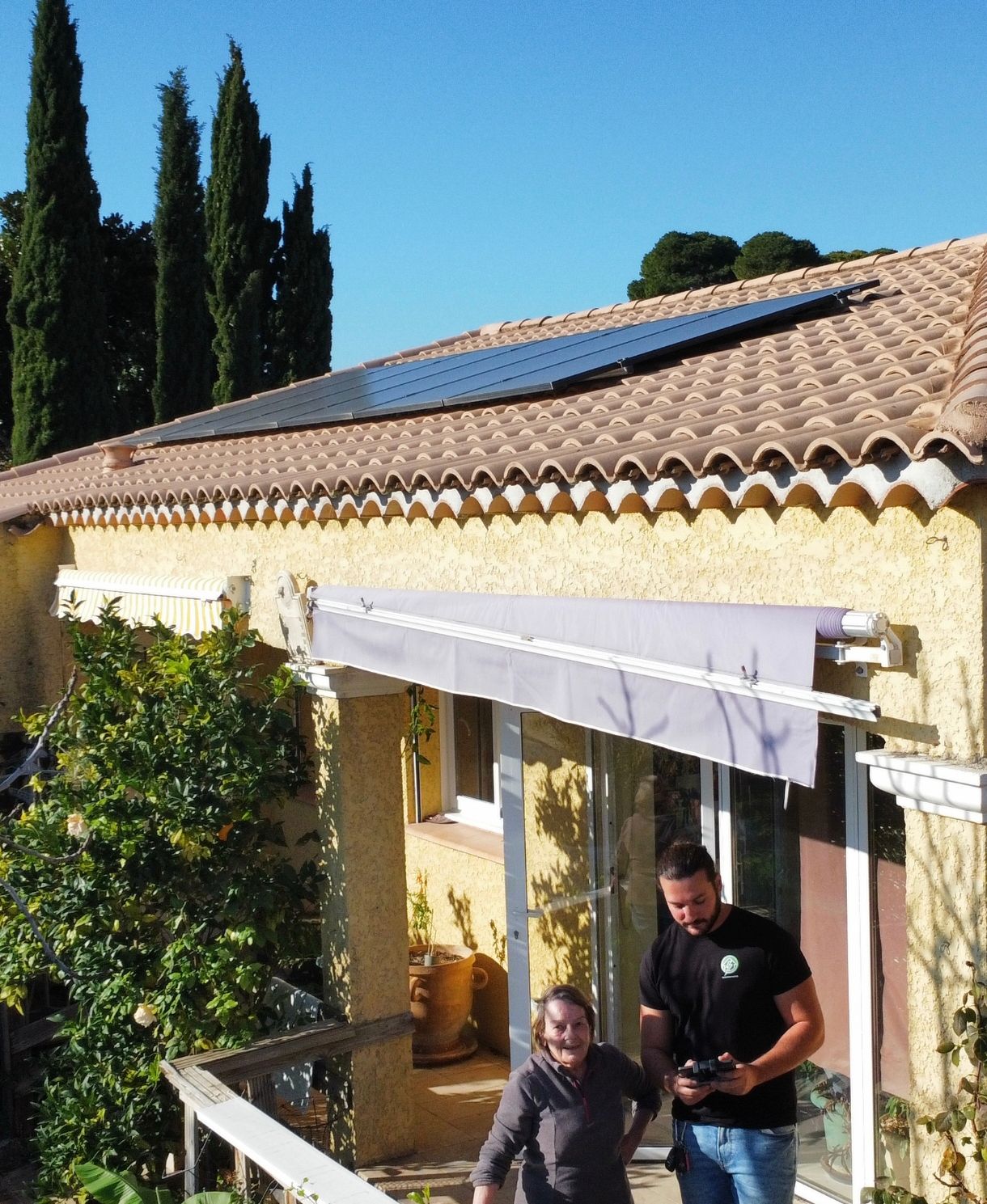 Installation de 6 Module Dualsun 500